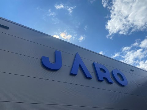 Gevelreclame voor Jaro