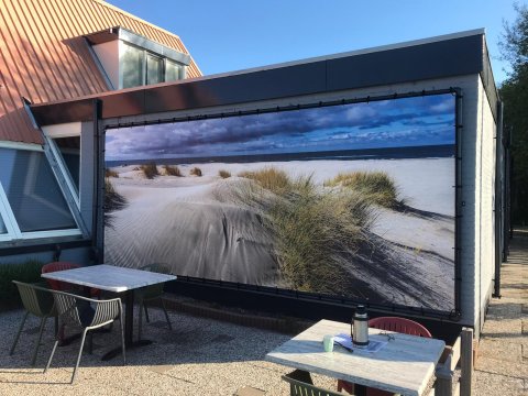 Spandoek voor Twins Ouddorp
